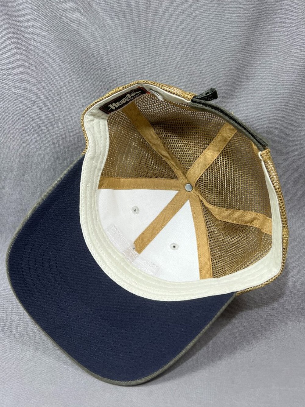 Howler Bros Heed The Call Snapback Hat Cap Ivory Trucker Mesh Fishing Surf Mens - Picture 12 of 15
